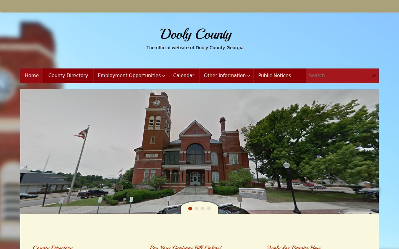 Dooly County court docket county website starting point